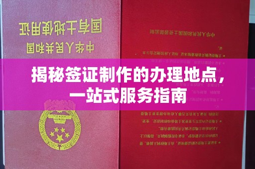 铁岭揭秘签证制作的办理地点，一站式服务指南