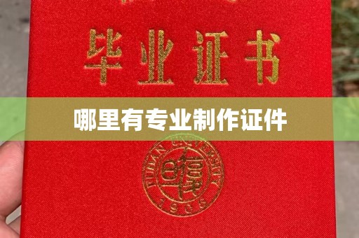 铁岭哪里有专业制作证件