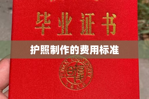 铁岭护照制作的费用标准